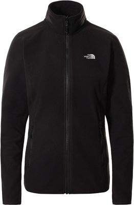 The North Face Women's 100 Glacier Full Zip Fleece AW21 - TNF Black - XL, TNF Black